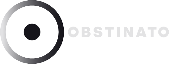 logo obstinato noir